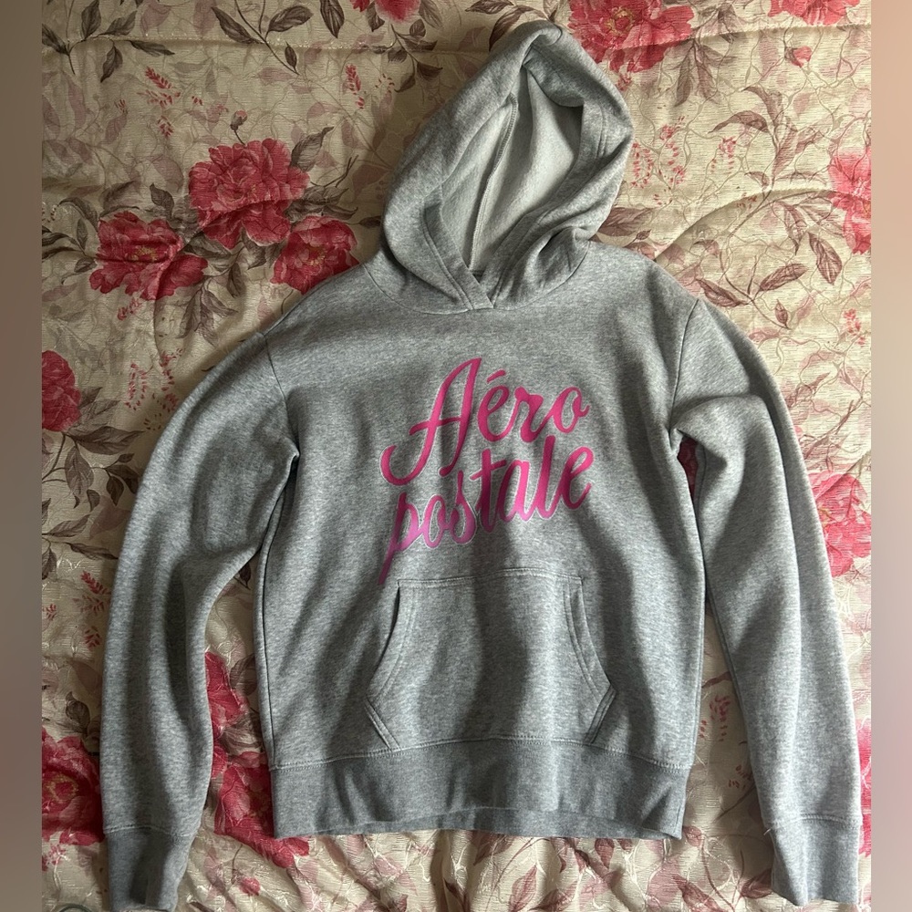 Aeropostale Vintage Gray Pullover Sweater